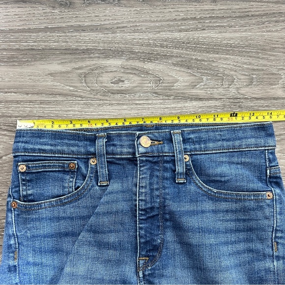 J. Crew Blue Flare Wide Leg Jeans - Picture 8 of 8